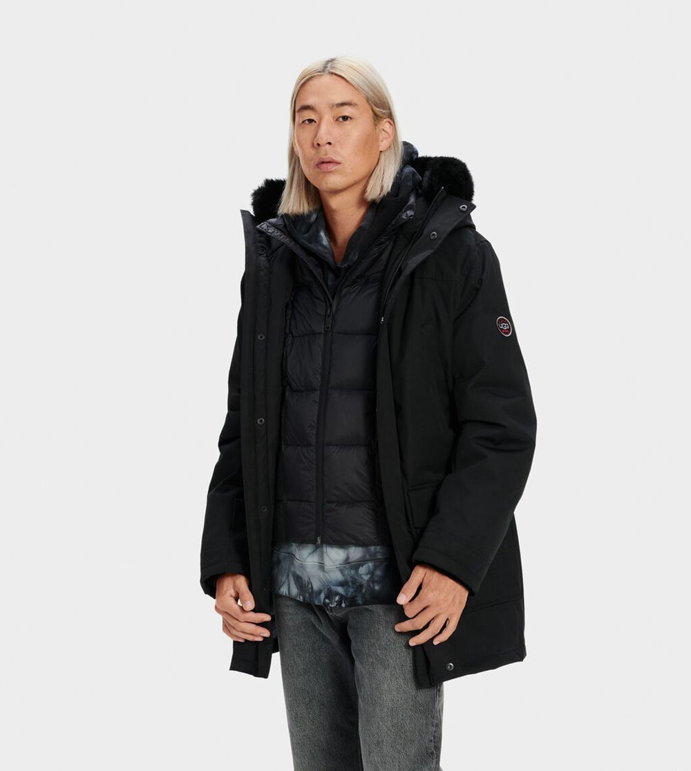 Ugg Parka Canada - Ugg Men's Butte Black